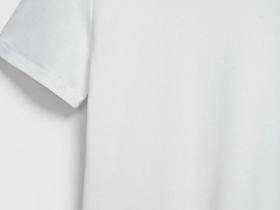 Базовая футболка из плотного хлопка, Белый