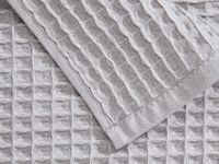 Полотенце вафельное Лорг/Lorgo, серое