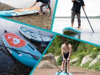 Надувная доска для SUP-бординга FUNWATER Dolphin 10.6