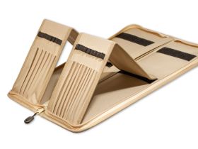 Пенал для кистей на длинной ручке Pinax, 15 отд., черный