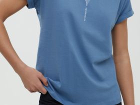 Футболка с круглым вырезом