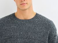 Джемпер из кручёной пряжи, Серый