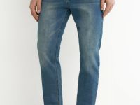 Зауженные джинсы, Синий