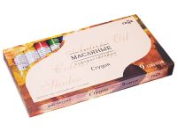 Набор масла Гамма "Студия" 9 цв*46 мл