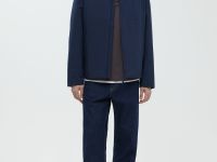 Утепленная куртка прямого кроя