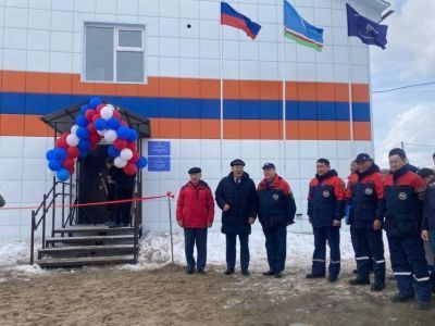 В Верхневилюйске открыли новое здание поисково-спасательного отряда