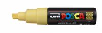 Маркер UNI "POSCA" PC-8K, до 8,0 мм, наконечник скошенный, цвет соломенно-желтый