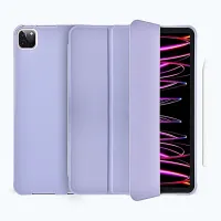 Чехол-книжка WIWU Classic II Case для Apple iPad 10.9"/11" (2018-2021) (полиуретан с подставкой) (GF-02) (фиолетовый)