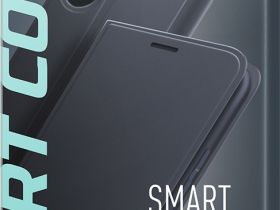 Чехол-книжка BoraSCO Smart Cover для Samsung Galaxy A55 Чёрный