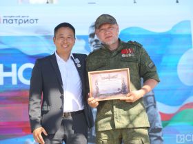 На главной площади Якутска чествовали ветеранов боевых действий