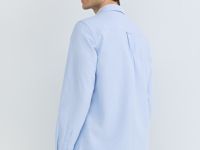 Рубашка из ткани оксфорд, Голубой