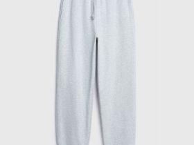 Джоггеры из мягкого трикотажа, Серый