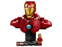 Super Heroes 76327 Конструктор Бюст Железного человека MK4