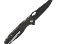 Складной нож QSP Gavial, сталь D2, рукоять микарта, черный