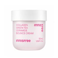 Крем для упругости кожи с коллагеном Innisfree Collagen Green Ceramide Bounce Cream