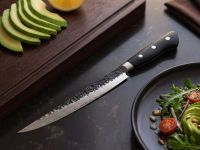Кухонный нож филейный FISSMAN Hitsuchi, сталь Damascus