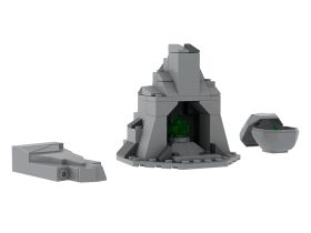 Космические приключения AB-1320 Конструктор Лунный бурильщик геологов