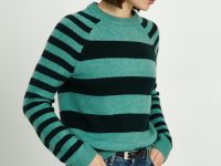 Джемпер прямого силуэта с шерстью