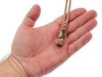 Бусина с темляком Киборг, мельхиор