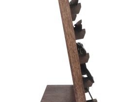 Подставка для коллекции из 5-ти ножей Woodinhome HKS0205OM, дуб, красно-коричневый