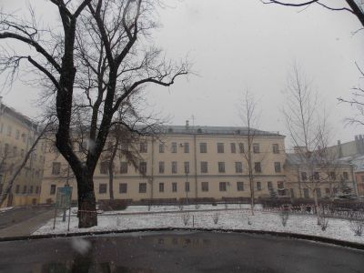 Елизаветинская клиническая больница с территорией и садом