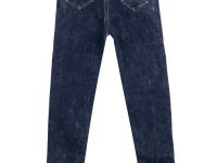 Джинсы, утепленные флисом, для девочки