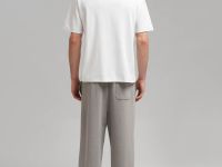 Футболка свободного кроя из трикотажа интерлок