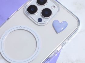 Наклейка VLP 3D фиолетовое сердце