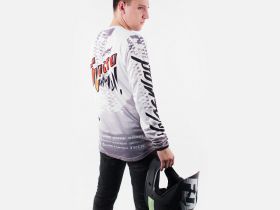 Velosklad Джерси Velosklad Хаски, цвет Белый, ростовка 48