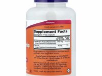 NOW Foods, Пантотеновая кислота, 500 мг, 100 растительных капсул