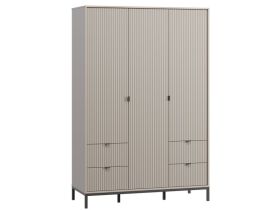 Распашной шкаф Трейвис 3-137x205 Латте