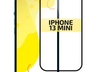 Защитное стекло Tempered Glass 9H для Apple iPhone 13 mini антибликовое (черная рамка)