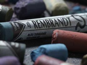 Набор сухой пастели Talens "Rembrandt" Теплый голубой 5 цв, в картонной коробке