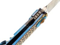 Складной нож Assassin knives Gentlemen, сталь Damascus, рукоять титан