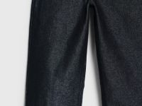 Джинсы Straight с люрексом для девочек, Черный