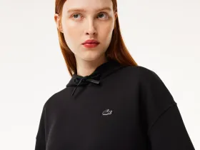 Женская толстовка Lacoste свободного кроя с капюшоном