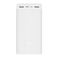 Универсальный внешний аккумулятор Xiaomi Mi Power Bank 3 30000 mAh (PB3018ZM) (белый)