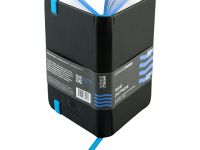 Блокнот для зарисовок Стихия 9х14 см 140 г 80 л, твердая обложка цвет черный красный срез