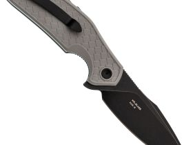 Складной нож Mr.Blade Wyvern blackwash сталь AUS-8, рукоять Grey FRN