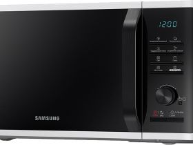 Микроволновая печь Samsung MG23K3515AW/BW с грилем, 23 л белый