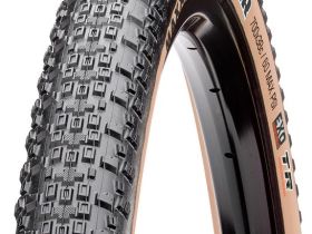 Велопокрышка Maxxis Rambler Skinwall Tubeless 28" (черный / темно-бежевый 700x38C (38-622) кевларовый)