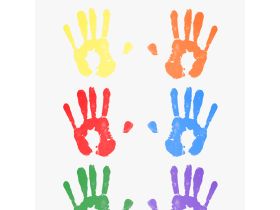 Краски пальчиковые Гамма "Мультики" 6 цв*50 мл, классические, картон. упаковка