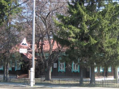 Здание Талицкого лесотехникума, в котором учился в 1927-1929 гг. Н.И. Кузнецов