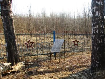 Могила генерал-майора Н.Мосягина