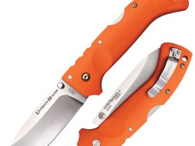 Нож складной Cold Steel Ultimate Hunter Blaze Orange, сталь S35VN, рукоять G10, оранжевый