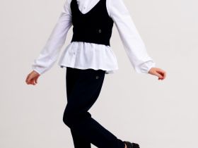 Жилет трикотажный для девочек