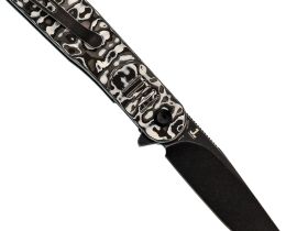 Складной нож Tenable Einar, сталь NItro-V, рукоять карбон