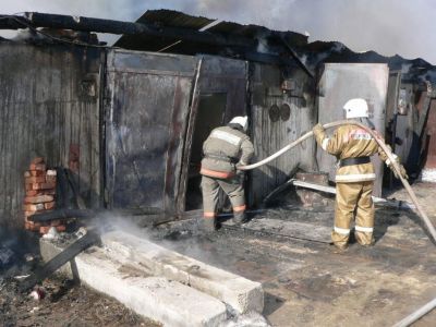 В Якутии участились пожары в гаражах