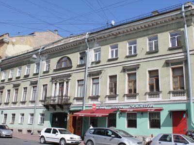 Дом, где у Карамзиных Екатерины Андреевны и Софьи Николаевны в 1839-1851 гг. бывали поэт Лермонтов Михаил Юрьевич, композитор Глинка Михаил Иванович и другие деятели русской культуры ("Салон Карамзиных")