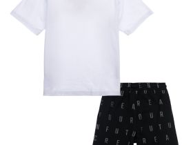 Комплект трикотажный для мальчиков: фуфайка (футболка), шорты